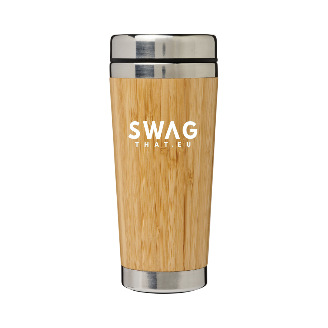 Bambus 450 ml tumbler with bamboo outer
