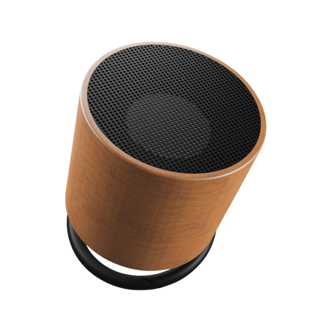 SCX.design S27 3W wooden ring speaker