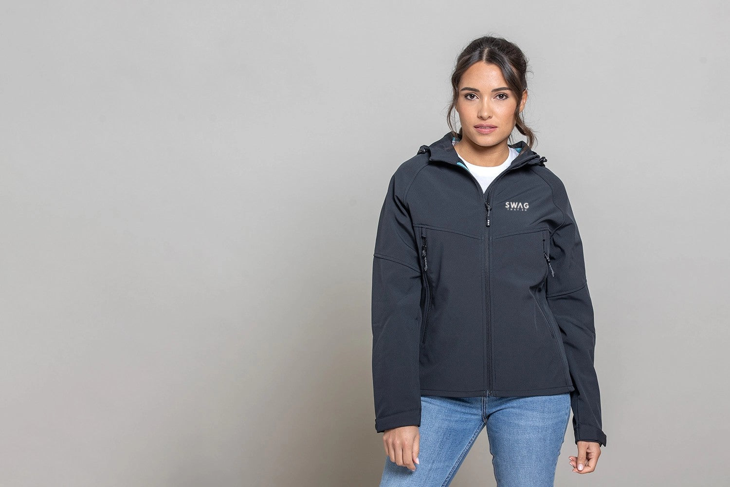 Coltan women's GRS recycled softshell jacket