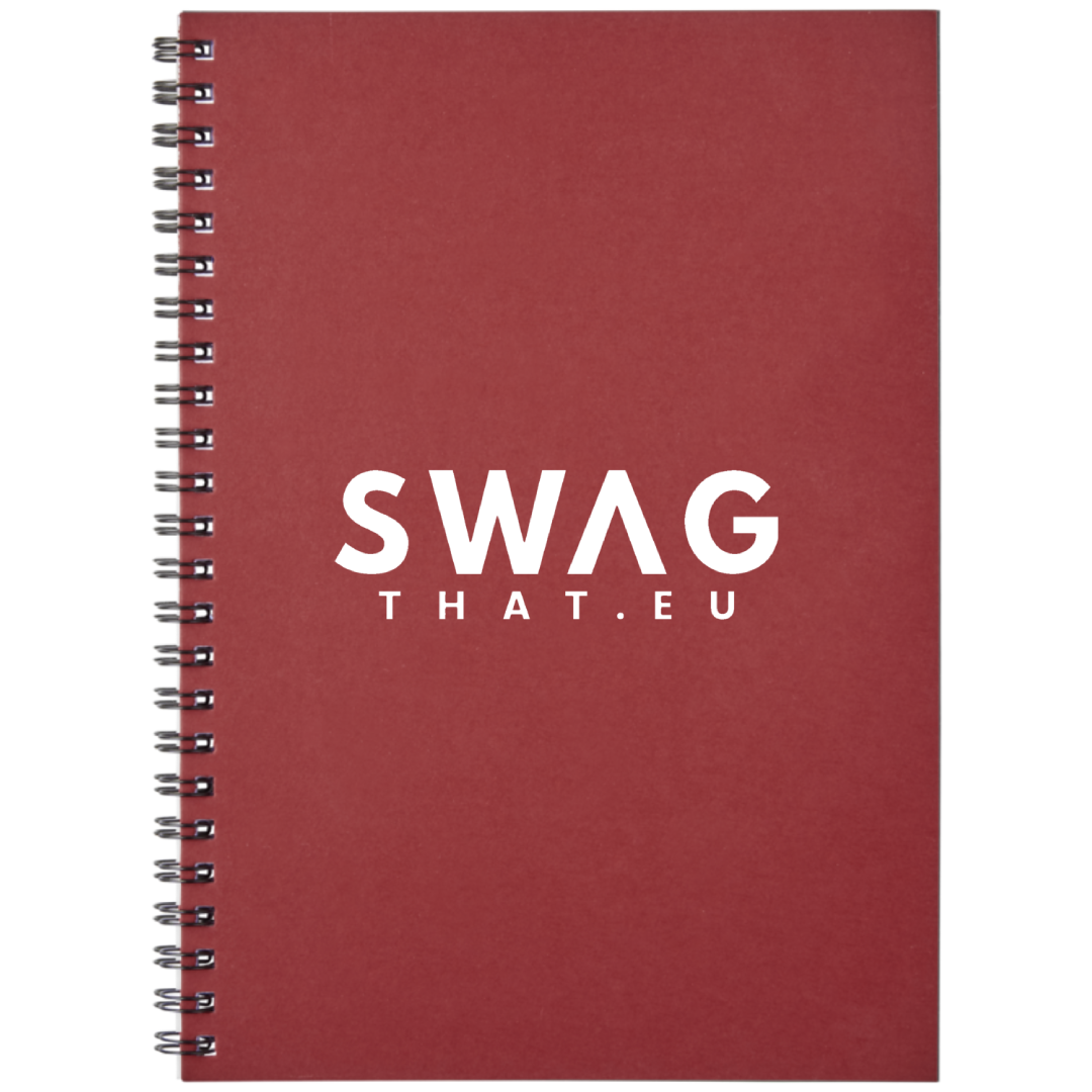 Desk-Mate® A5 colour spiral notebook