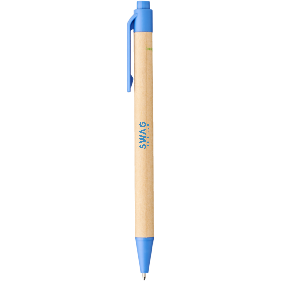 Berk recycled carton and corn plastic ballpoint pen