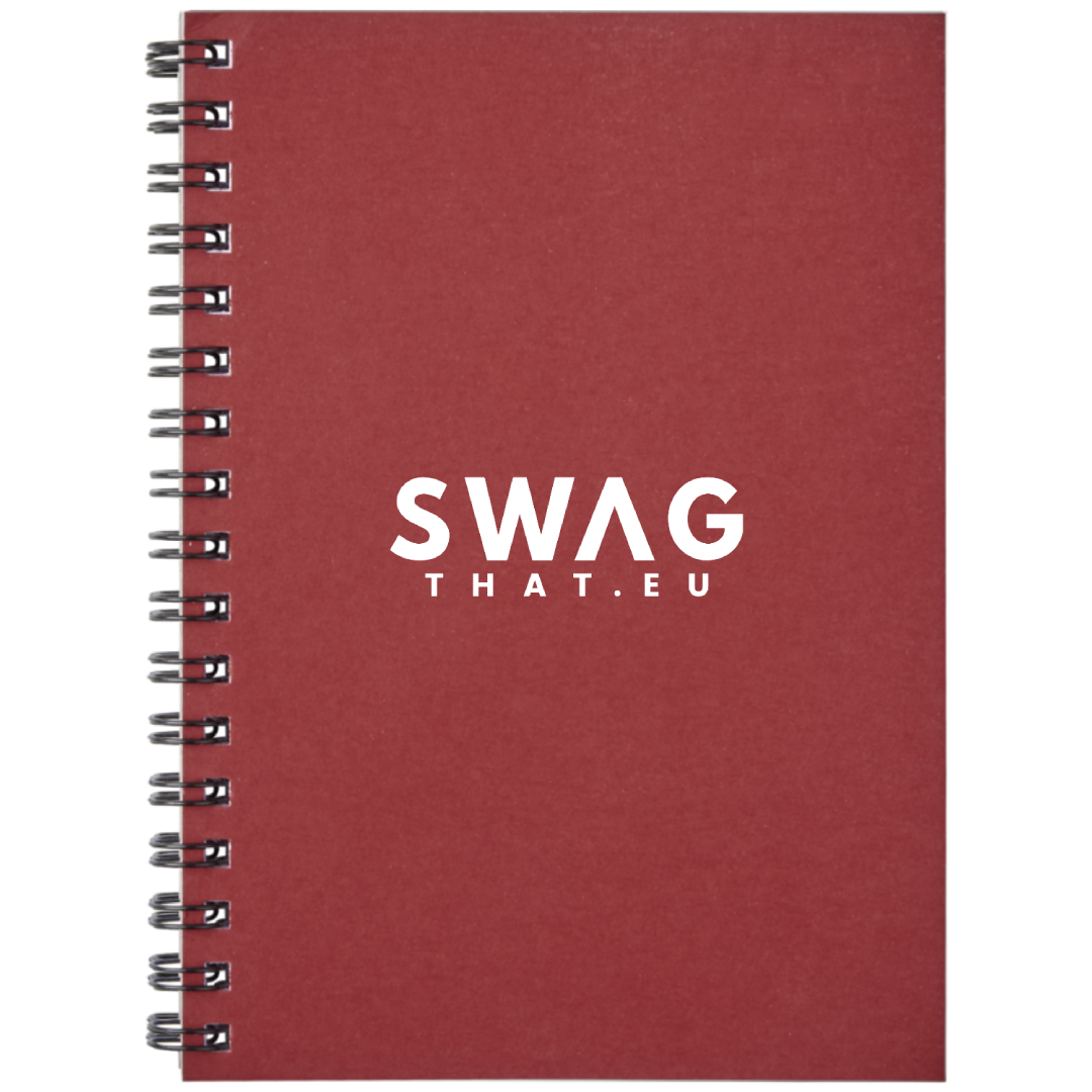 Desk-Mate® A6 colour spiral notebook