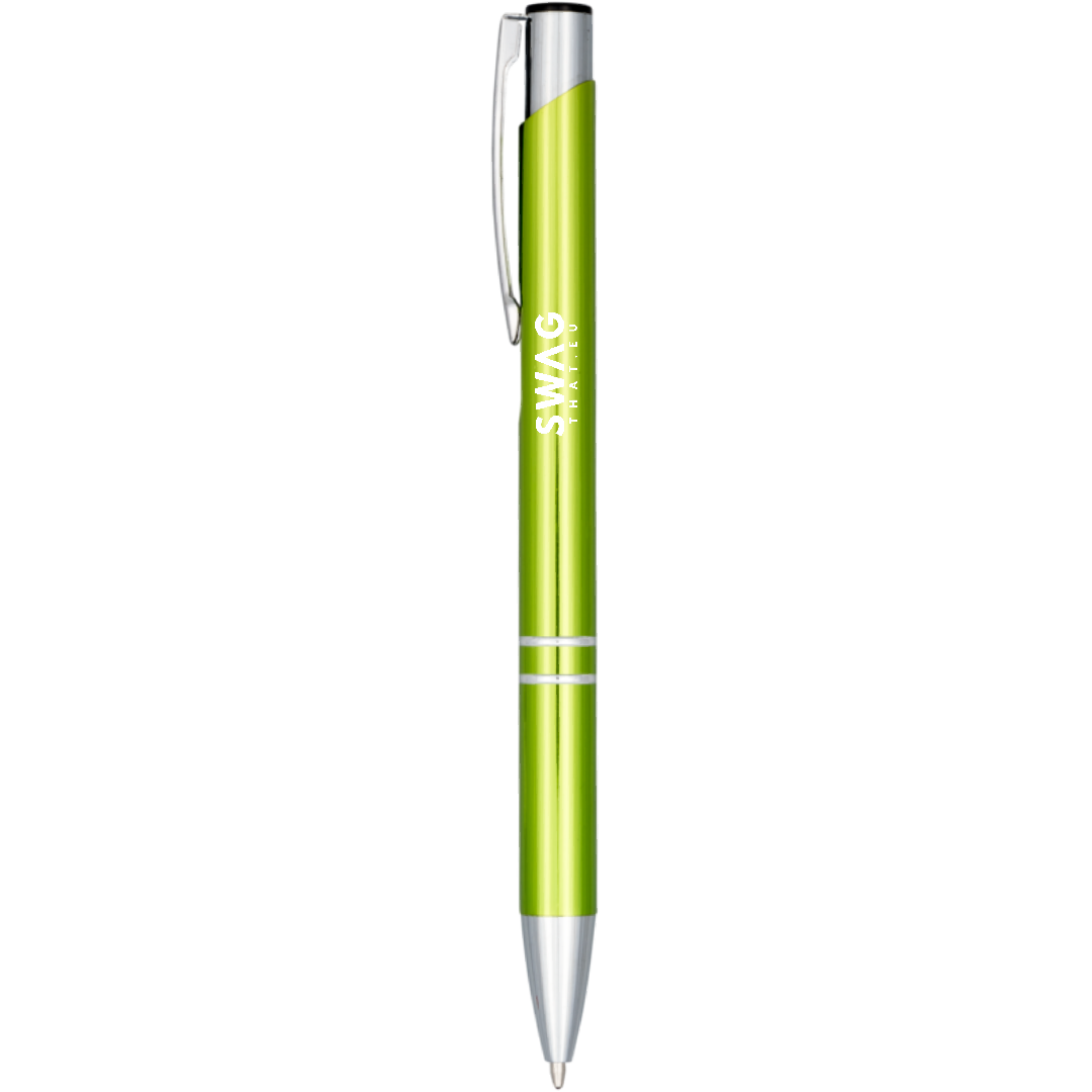Moneta anodized aluminium click ballpoint pen