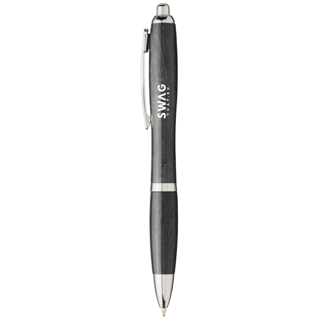 Nash wheat straw chrome tip ballpoint pen