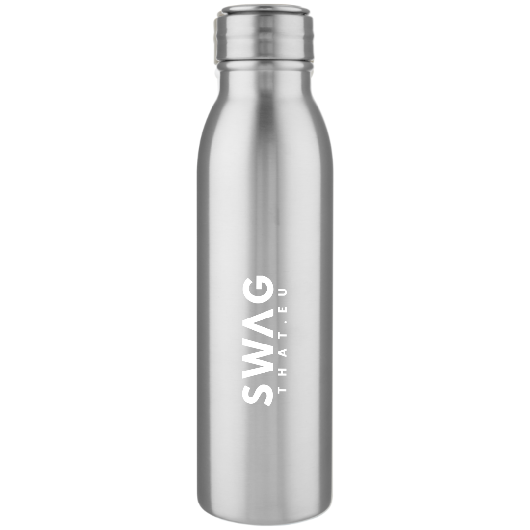 Harper 700 ml RCS certified stainless steel water bottle with metal loop