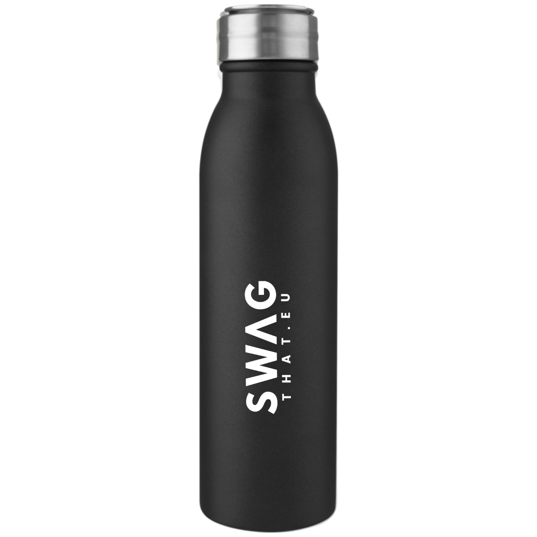 Harper 700 ml RCS certified stainless steel water bottle with metal loop