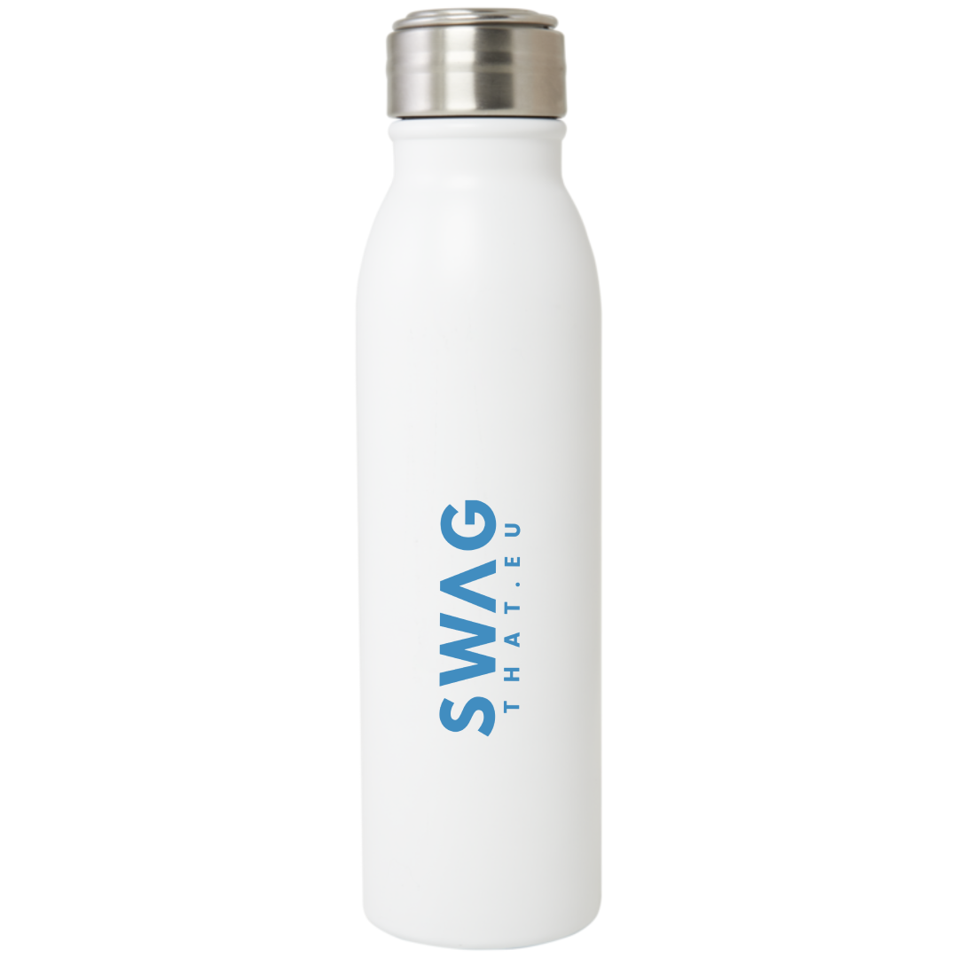 Harper 700 ml RCS certified stainless steel water bottle with metal loop