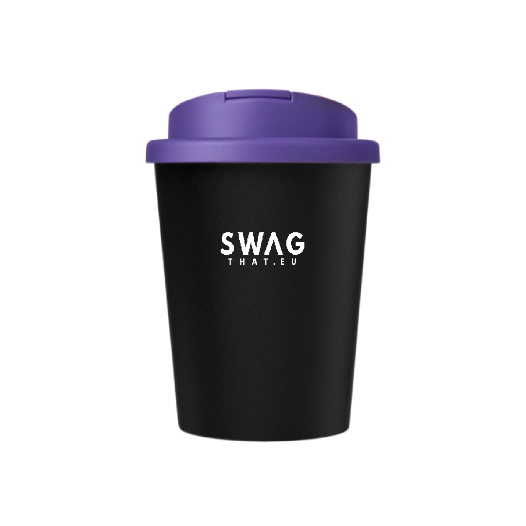 Americano® Espresso Eco 250 ml recycled tumbler with spill-proof lid