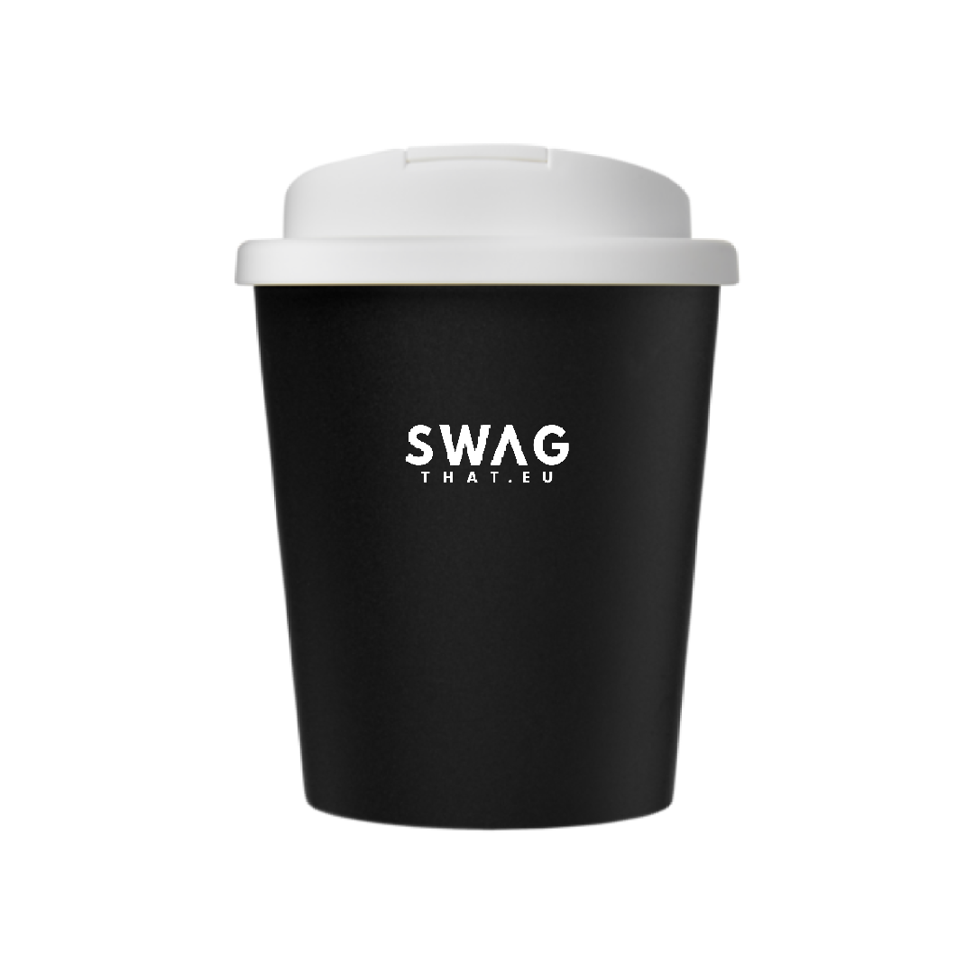 Americano® Espresso Eco 250 ml recycled tumbler with spill-proof lid