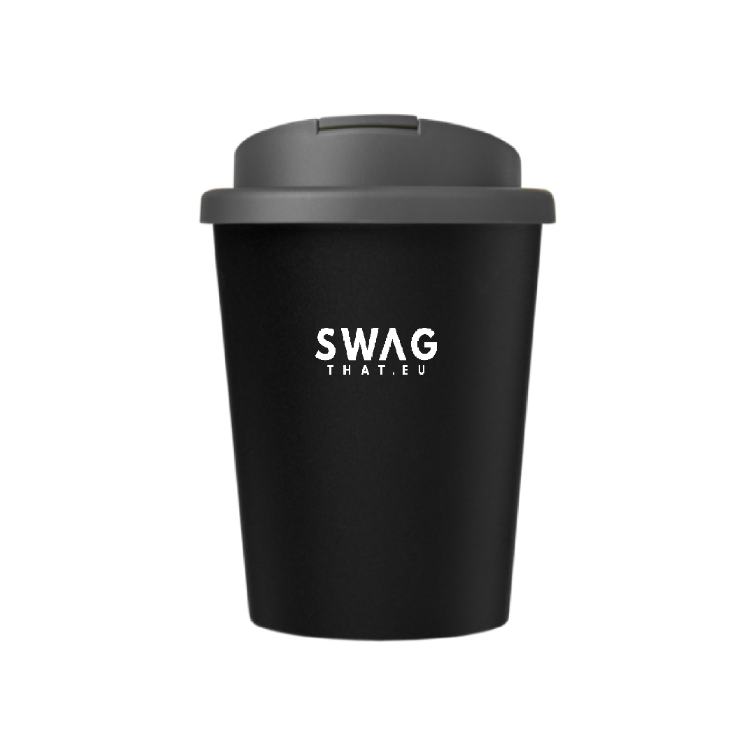 Americano® Espresso Eco 250 ml recycled tumbler with spill-proof lid