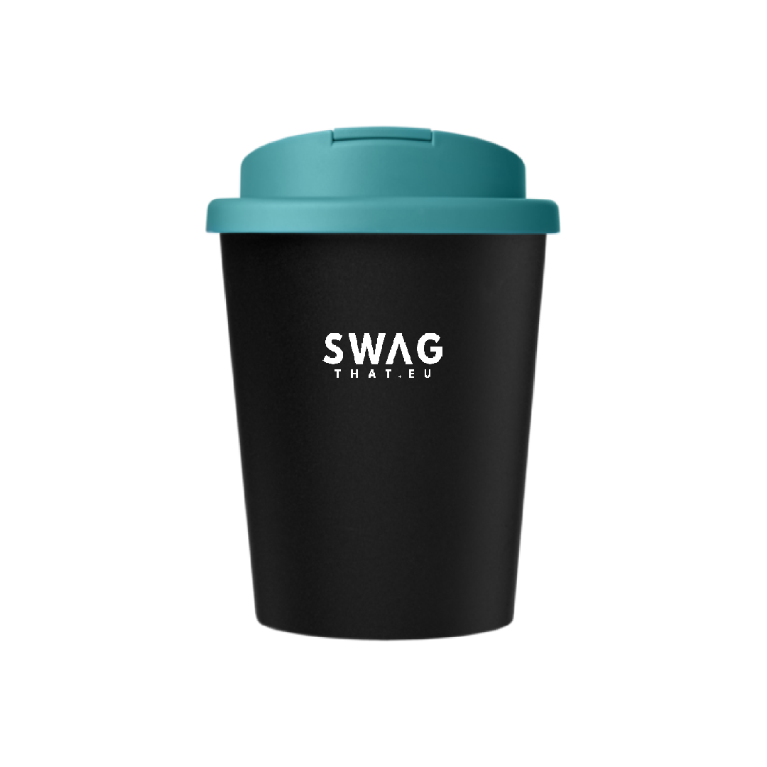 Americano® Espresso Eco 250 ml recycled tumbler with spill-proof lid
