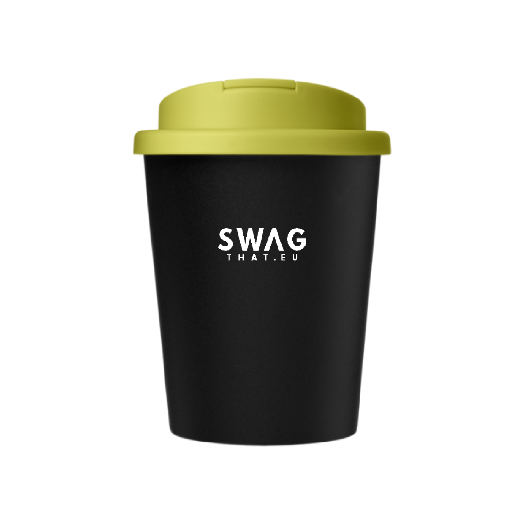 Americano® Espresso Eco 250 ml recycled tumbler with spill-proof lid