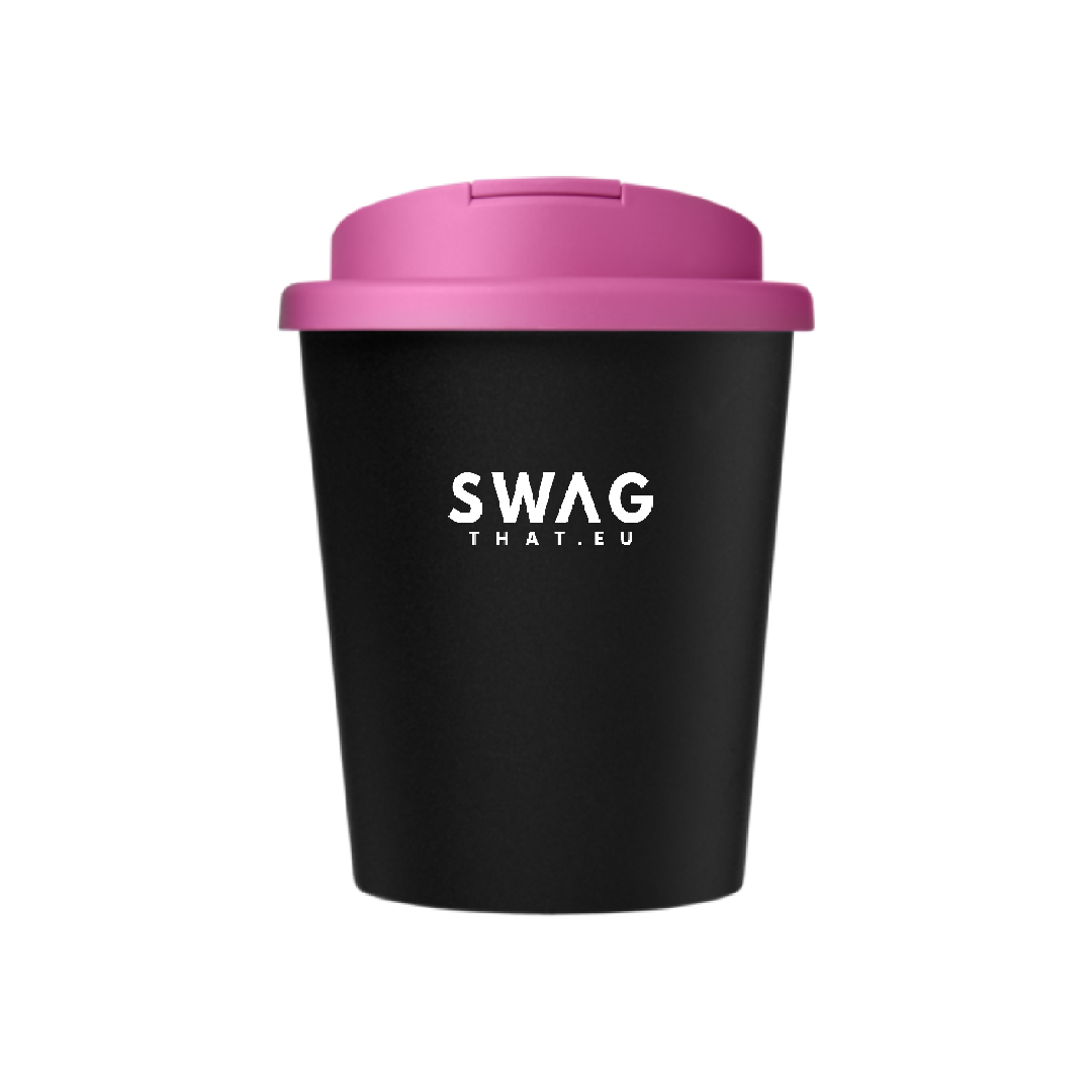 Americano® Espresso Eco 250 ml recycled tumbler with spill-proof lid