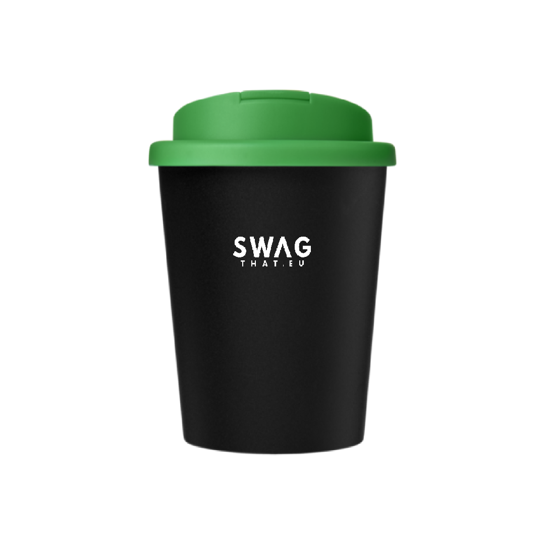 Americano® Espresso Eco 250 ml recycled tumbler with spill-proof lid