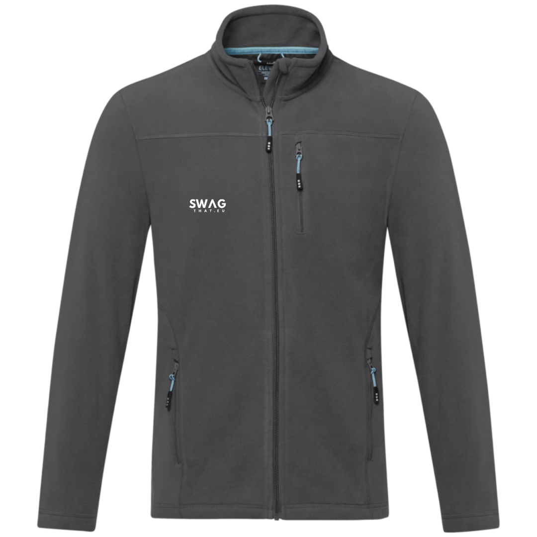 Amber pánská GRS recyklovaná fleecová bunda na zip