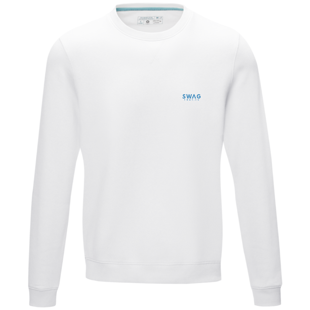 Jasper men's GOTS organic recycled crewneck sweater