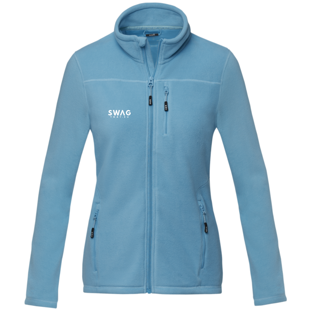 Amber women's GRS recycled full zip fleece jacket