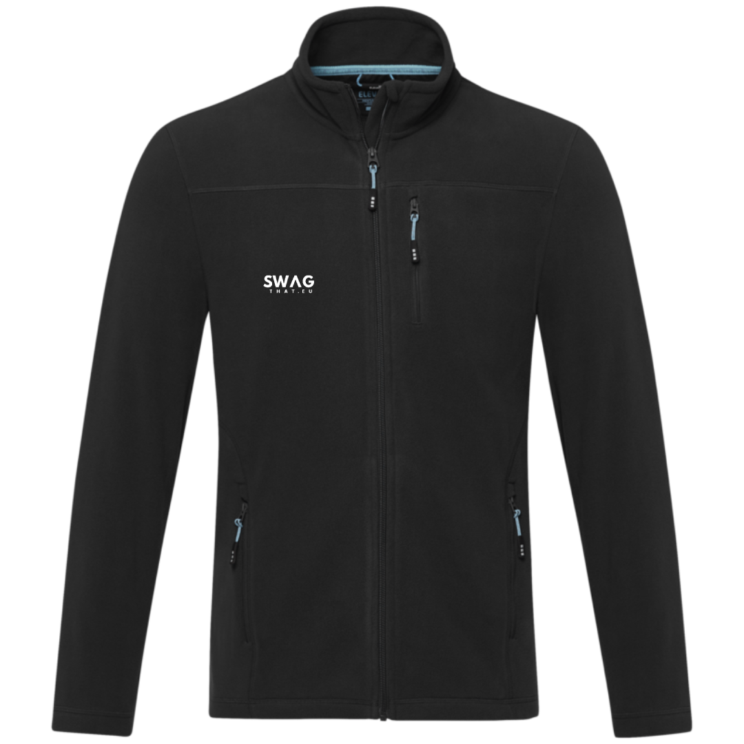 Amber pánská GRS recyklovaná fleecová bunda na zip