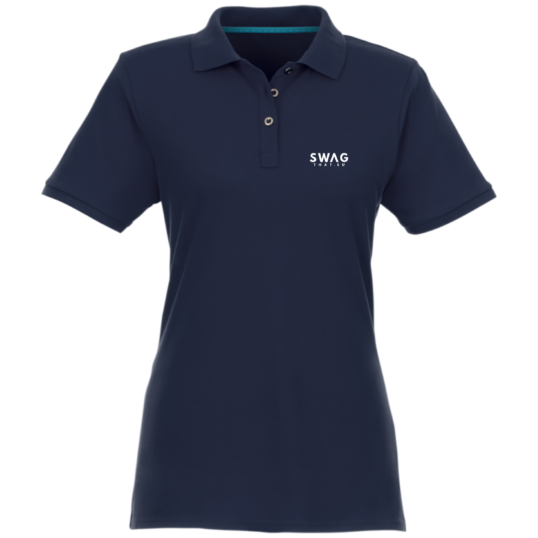 Beryl short sleeve women's GOTS organic recycled polo