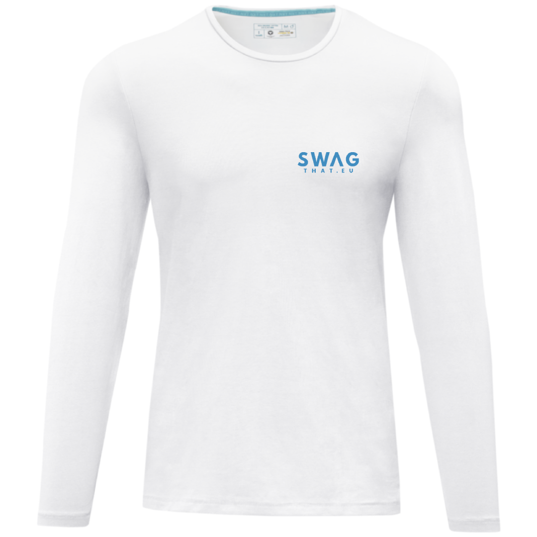 Ponoka long sleeve men's GOTS organic t-shirt