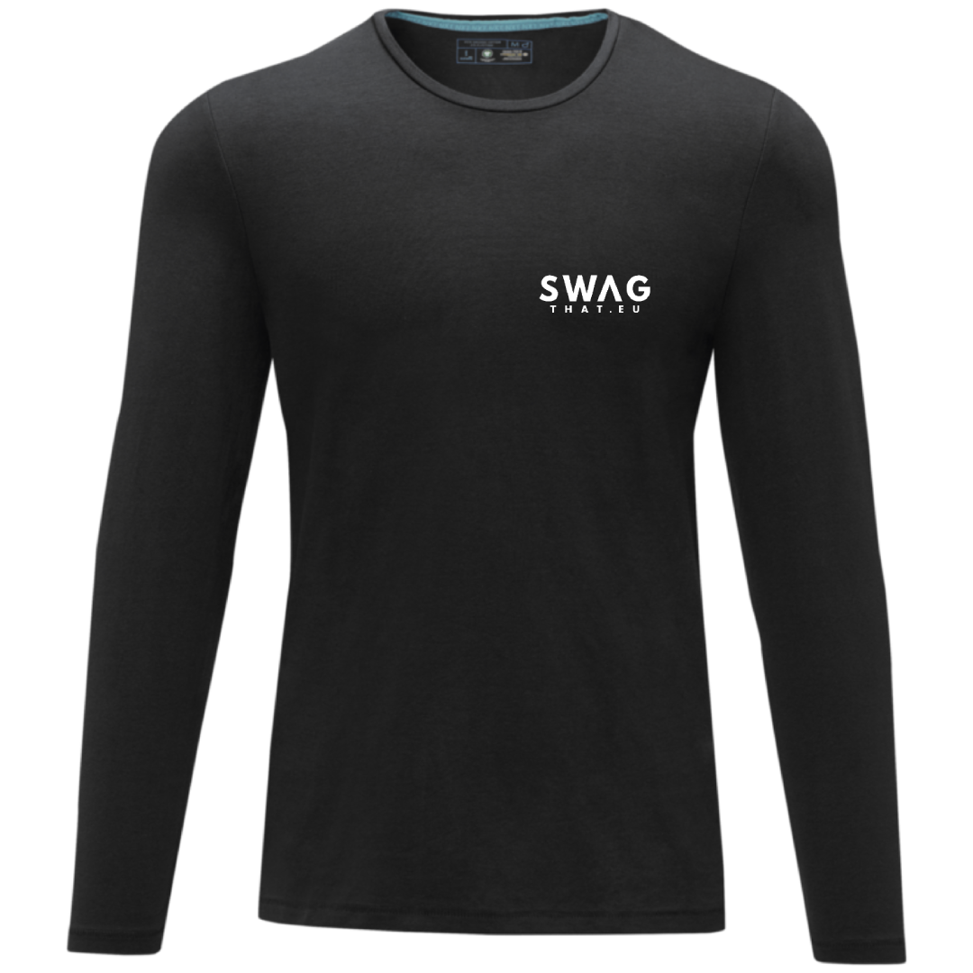 Ponoka long sleeve men's GOTS organic t-shirt