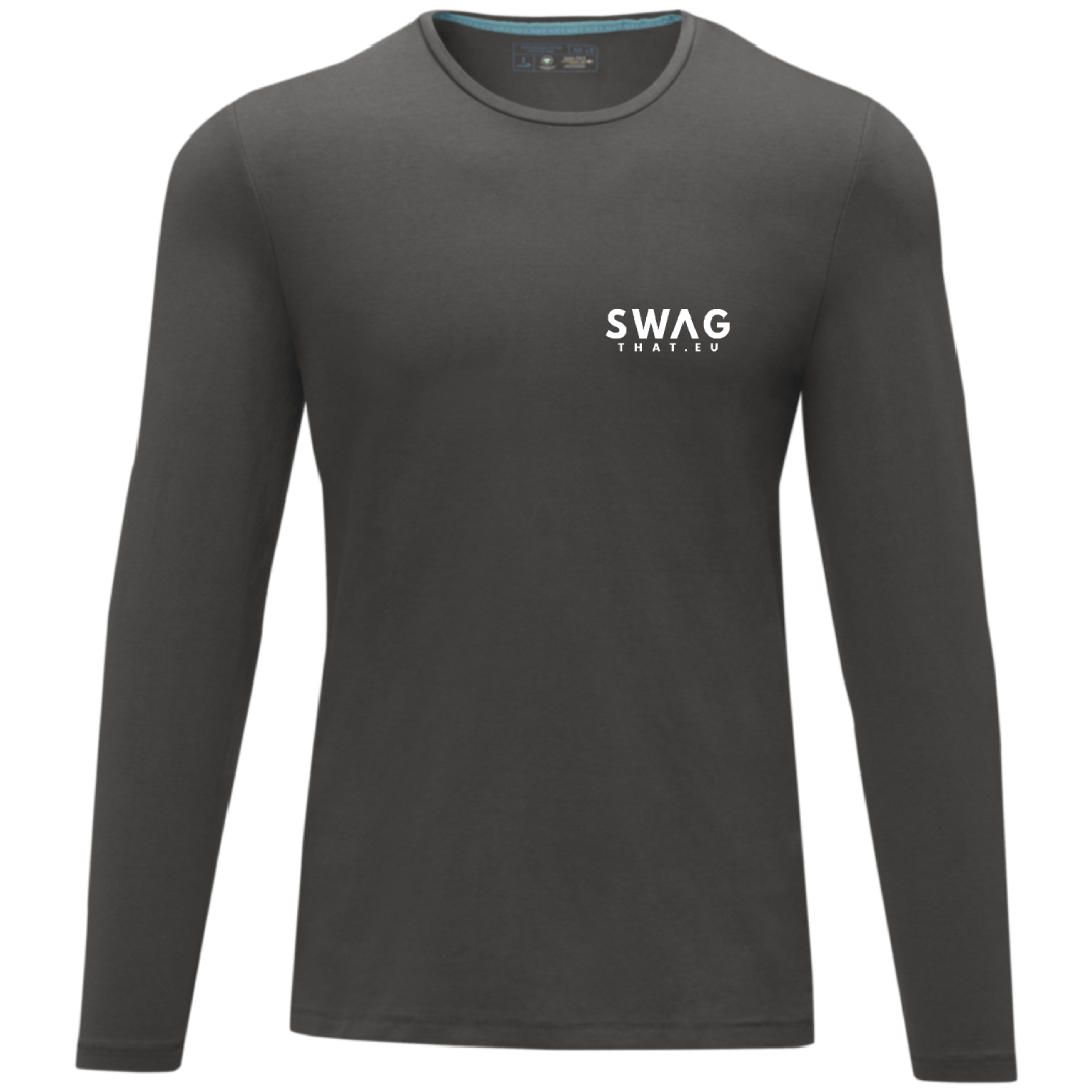 Ponoka long sleeve men's GOTS organic t-shirt