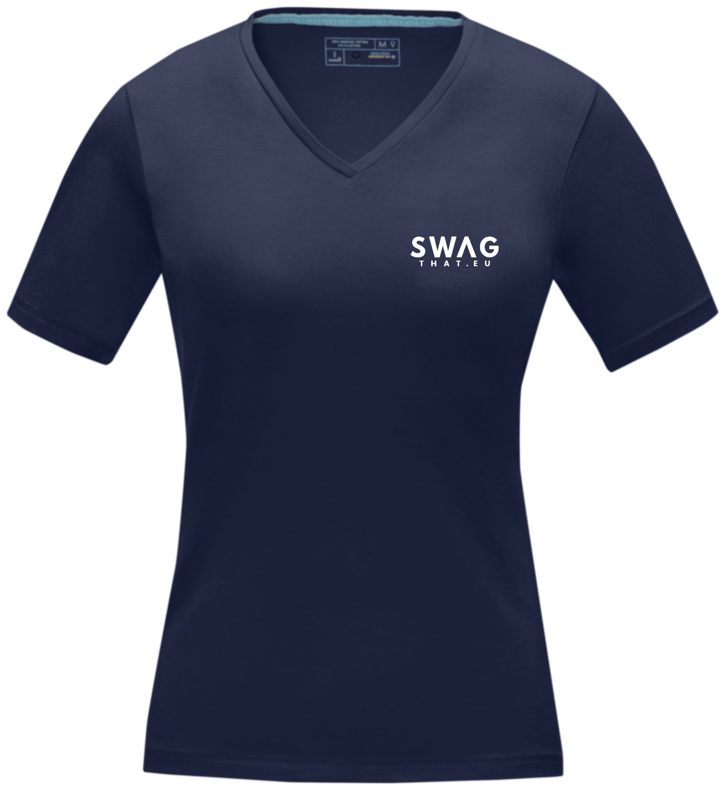 Kawartha short sleeve women's GOTS organic V-neck t-shirt