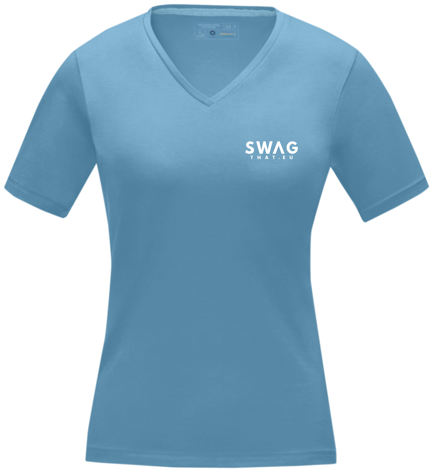 Kawartha short sleeve women's GOTS organic V-neck t-shirt