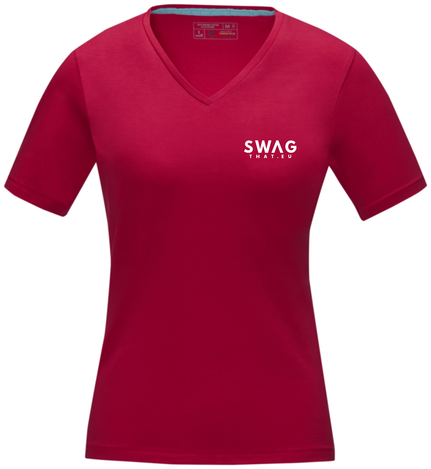 Kawartha short sleeve women's GOTS organic V-neck t-shirt