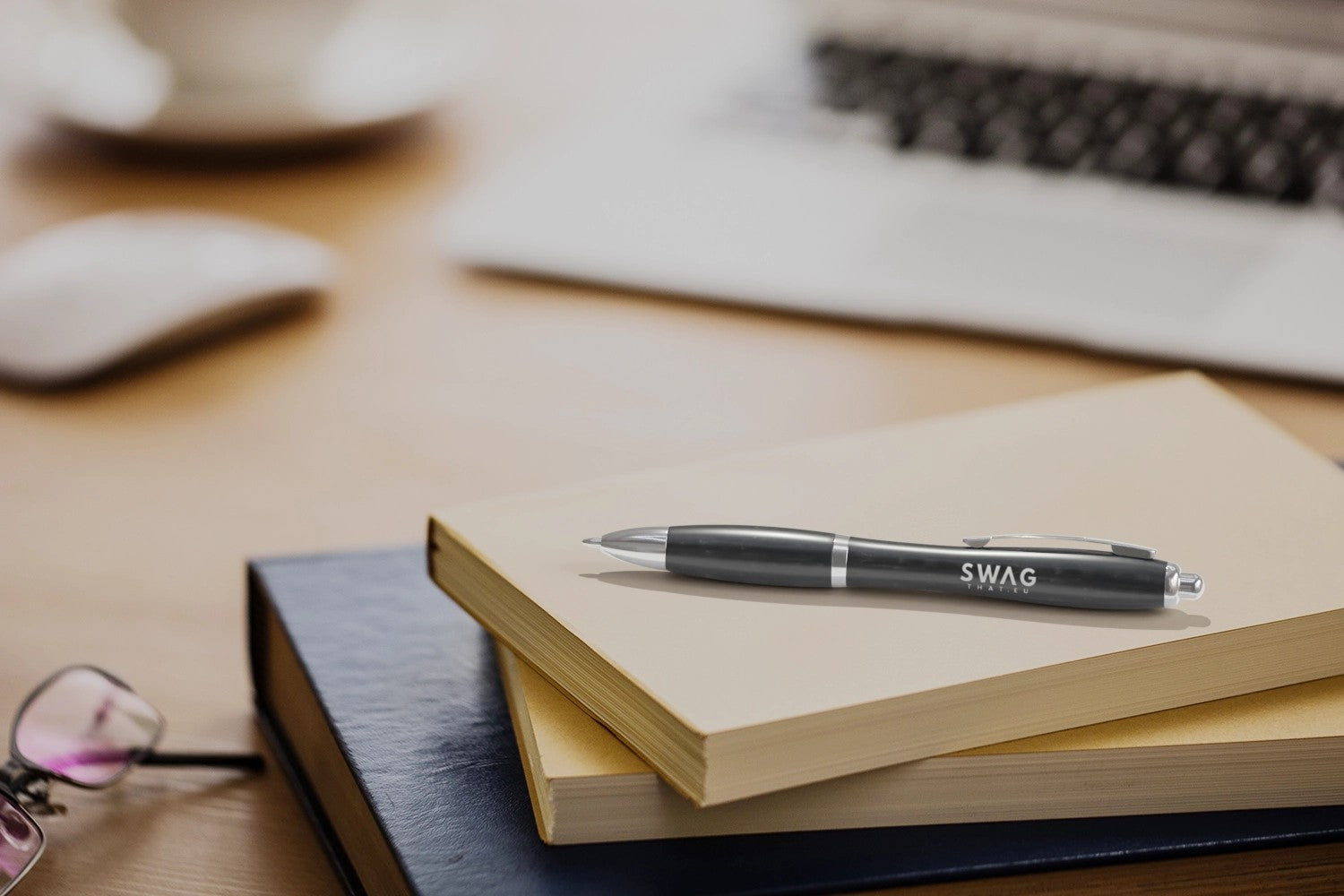 Nash wheat straw chrome tip ballpoint pen