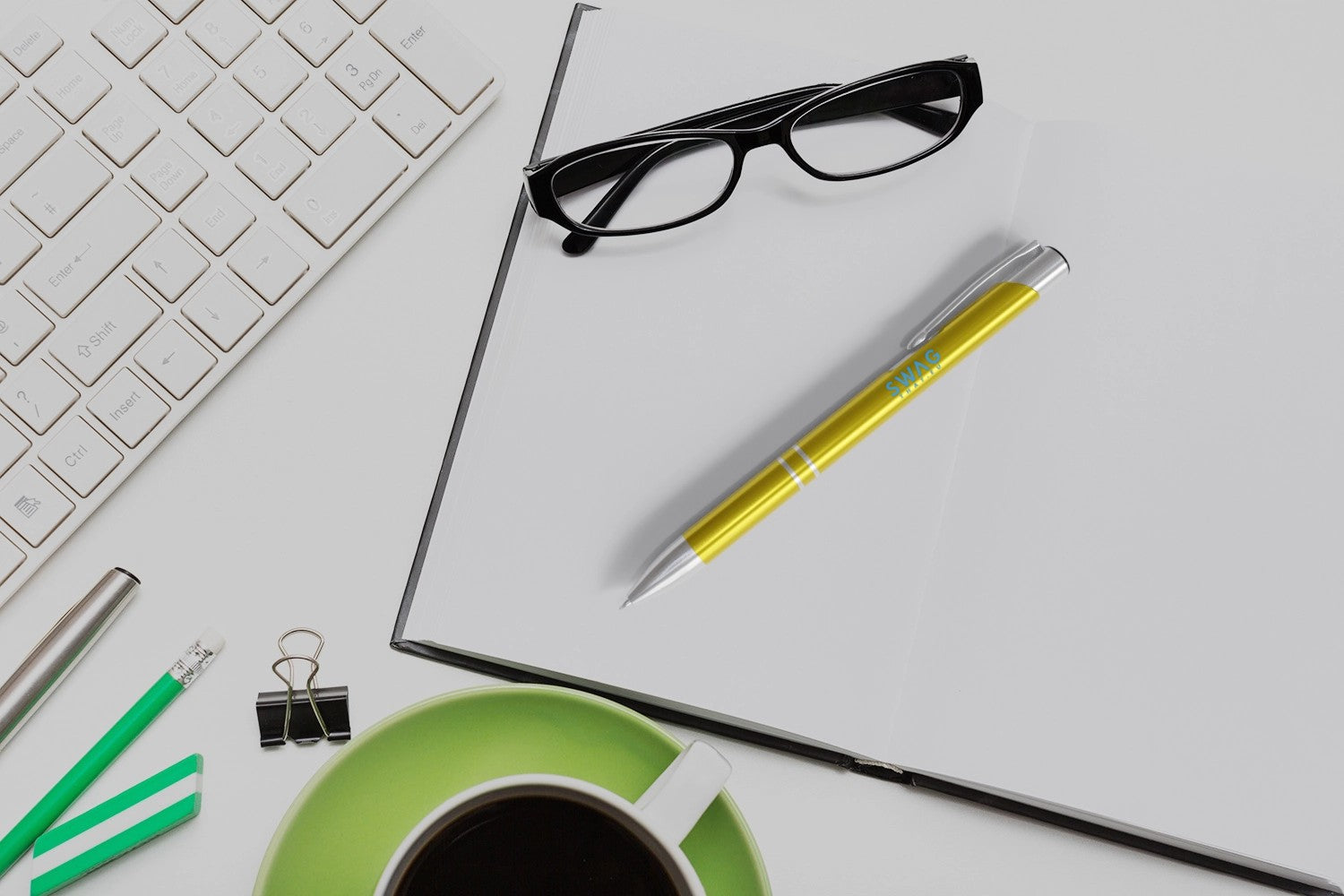 Moneta recycled aluminium ballpoint pen