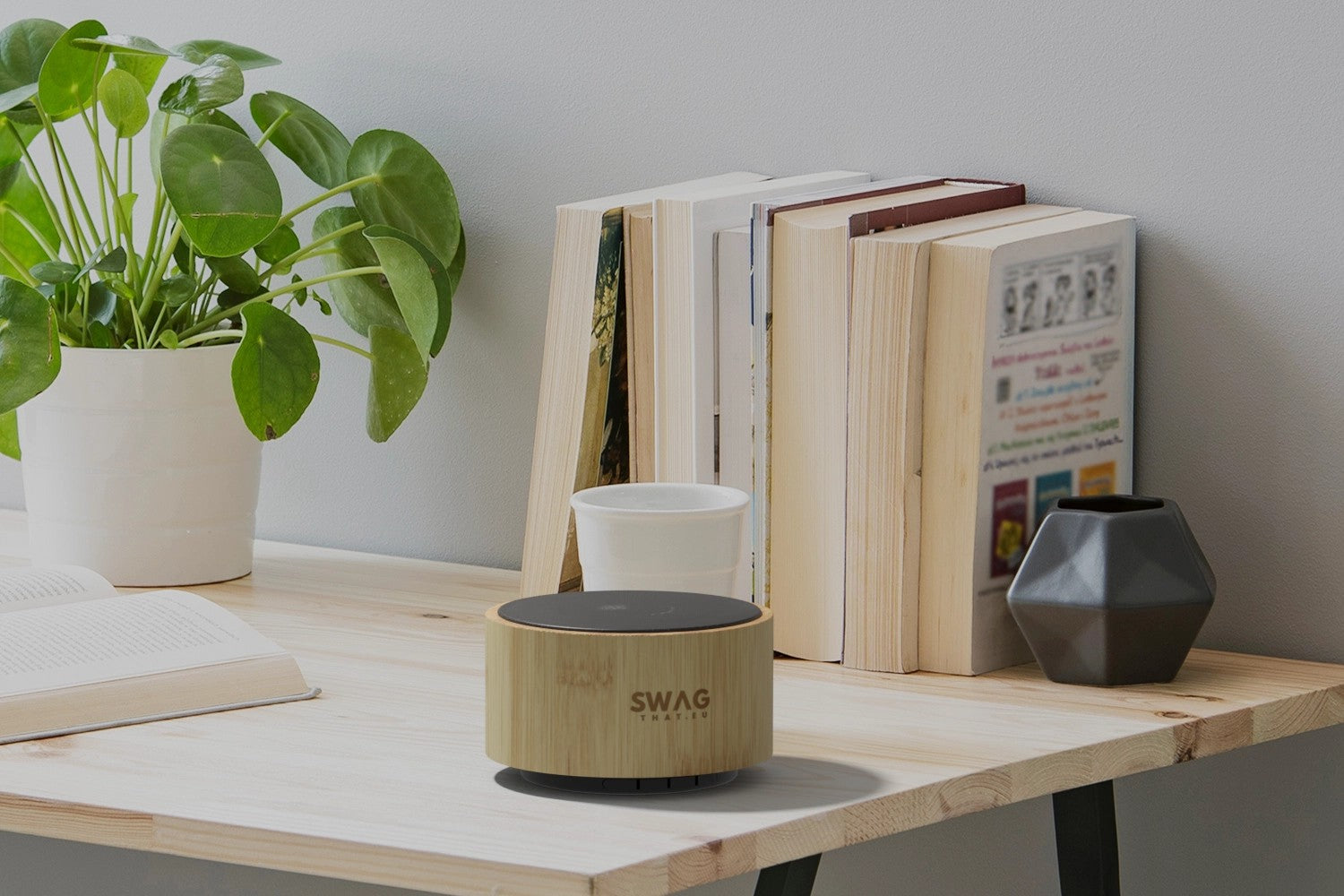 Cosmos bamboo Bluetooth® speaker