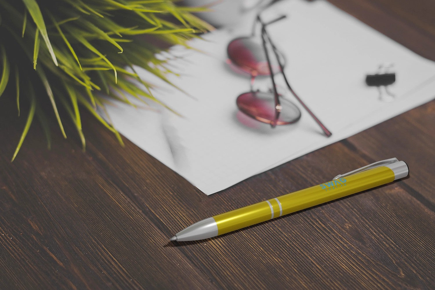 Moneta recycled aluminium ballpoint pen