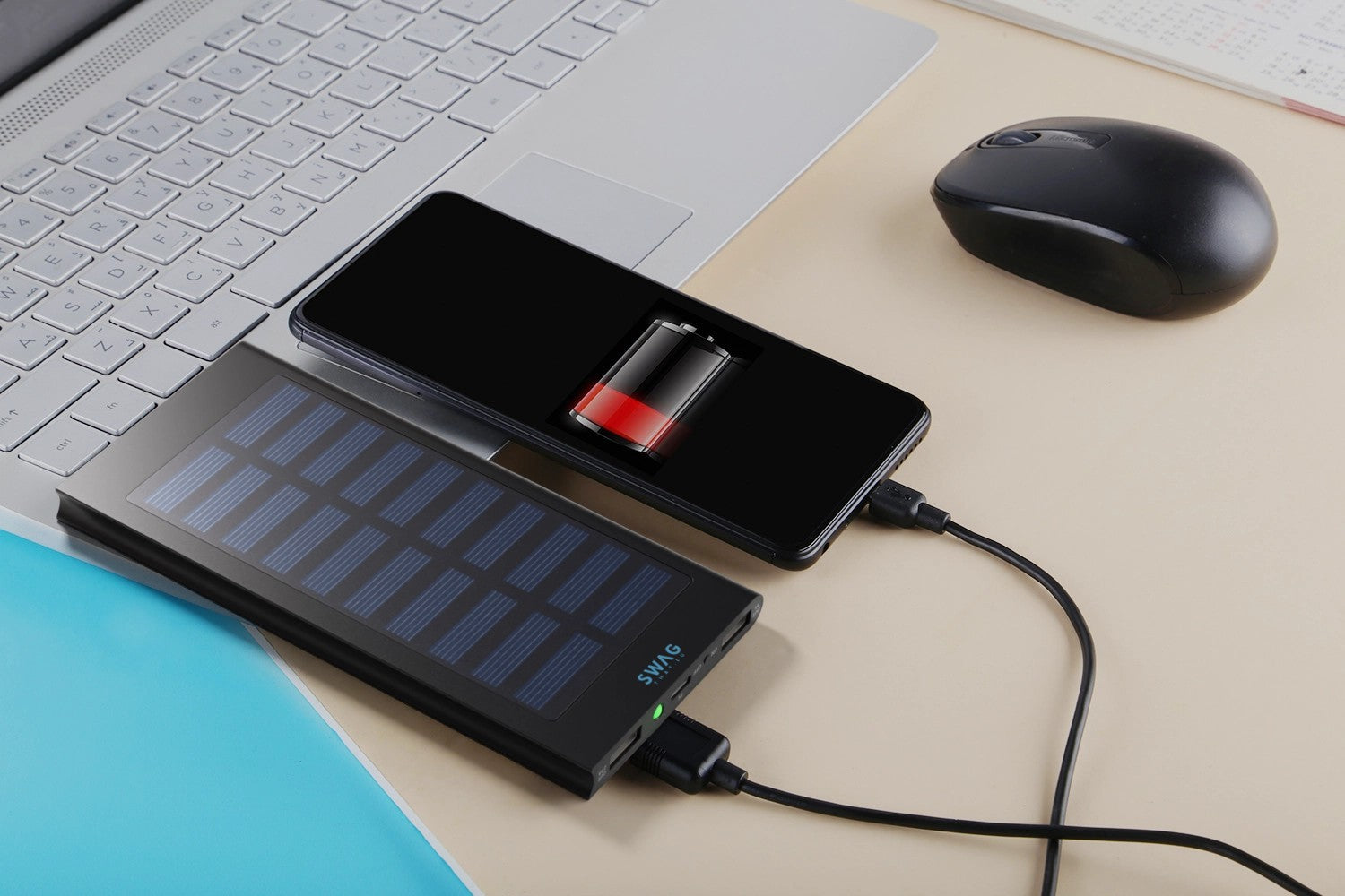 Stellar 8000 mAh solar power bank
