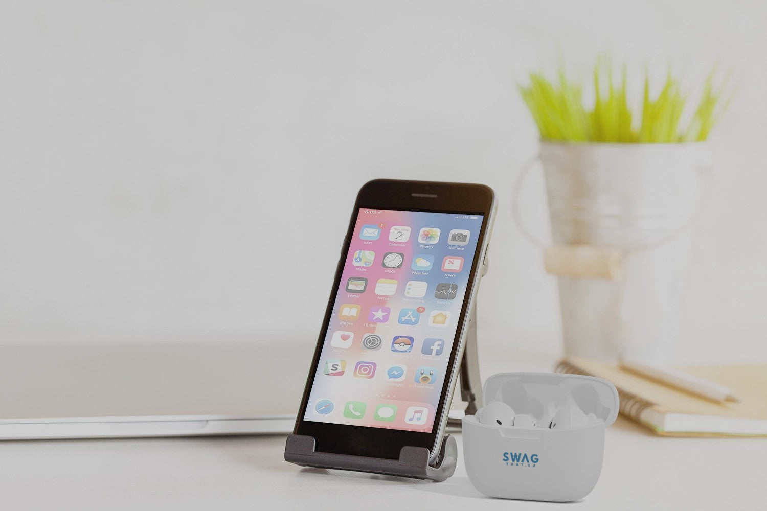 Sluchátka Essos 2.0 True Wireless s automatickým párováním a pouzdrem