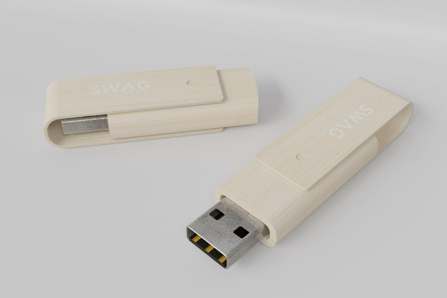 Rotate 8GB bamboo USB flash drive