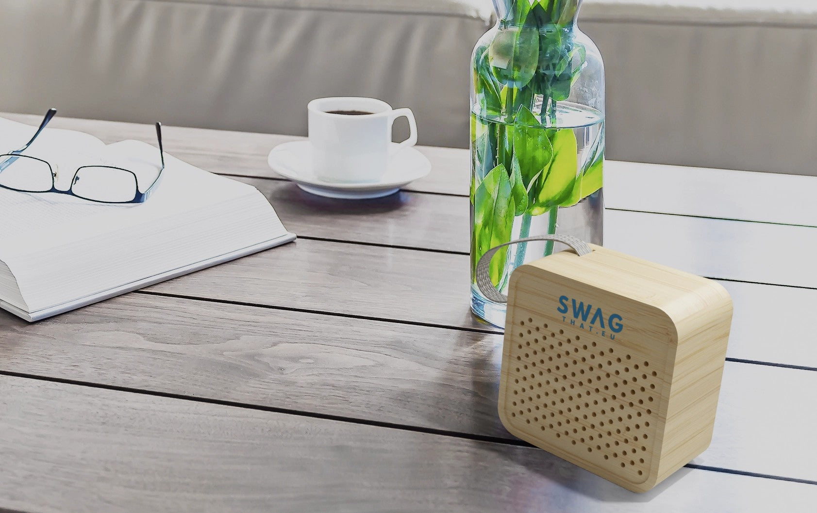 Arcana bamboo Bluetooth® speaker