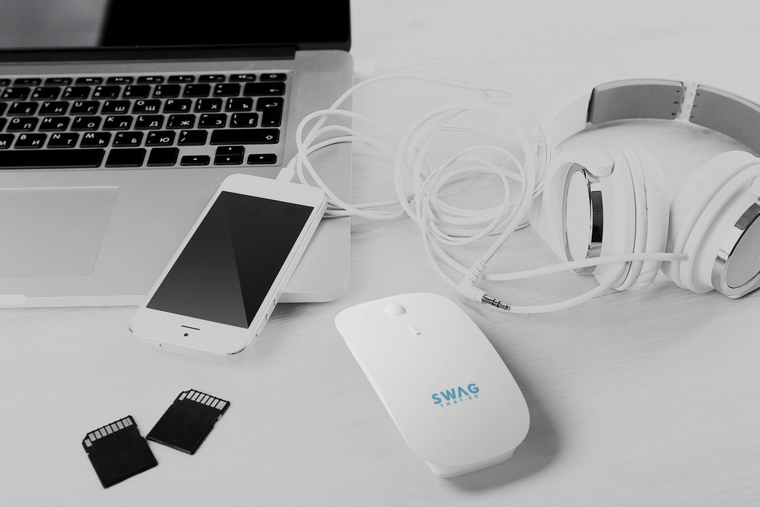 Menlo RCS recycled plastic wireless mouse
