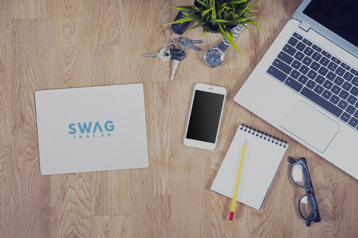 Brite-Mat® mouse mat with tyre material