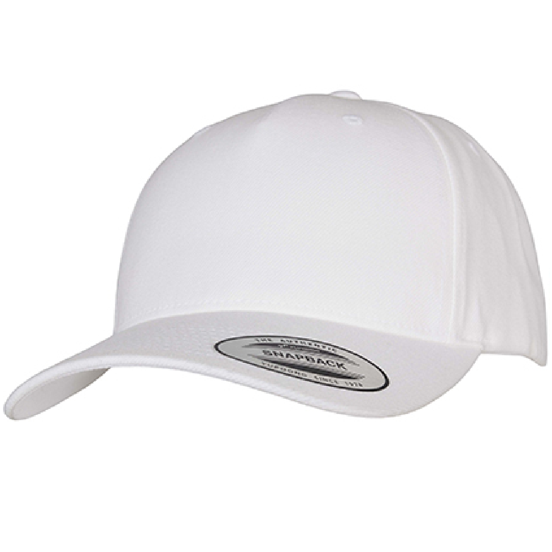YP Classics 5-Panel Premium Curved Visor Snapback Cap