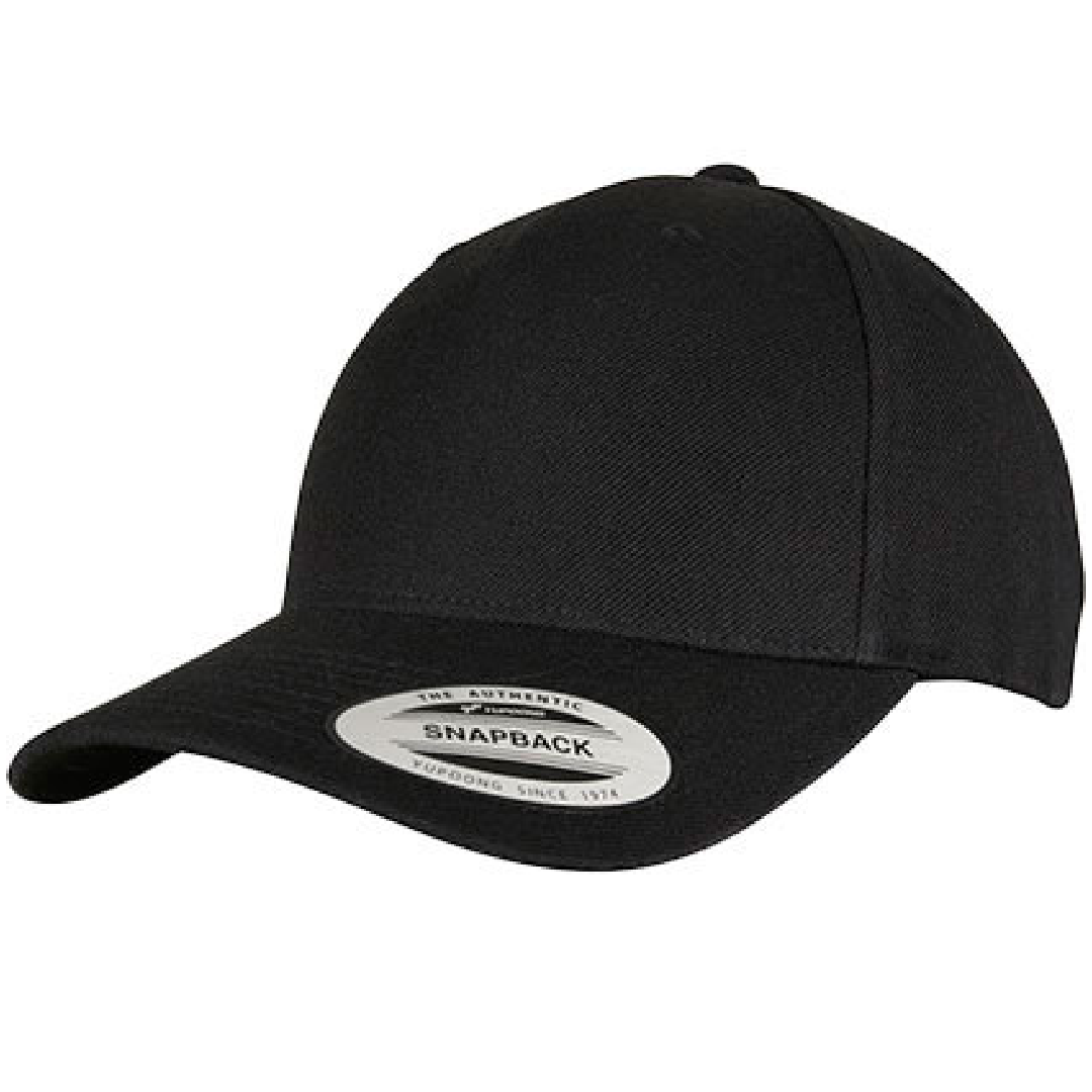 YP Classics 5-Panel Premium Curved Visor Snapback Cap