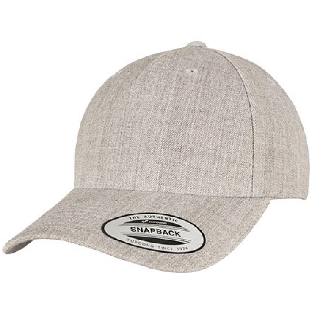 YP Classics 5-Panel Premium Curved Visor Snapback Cap