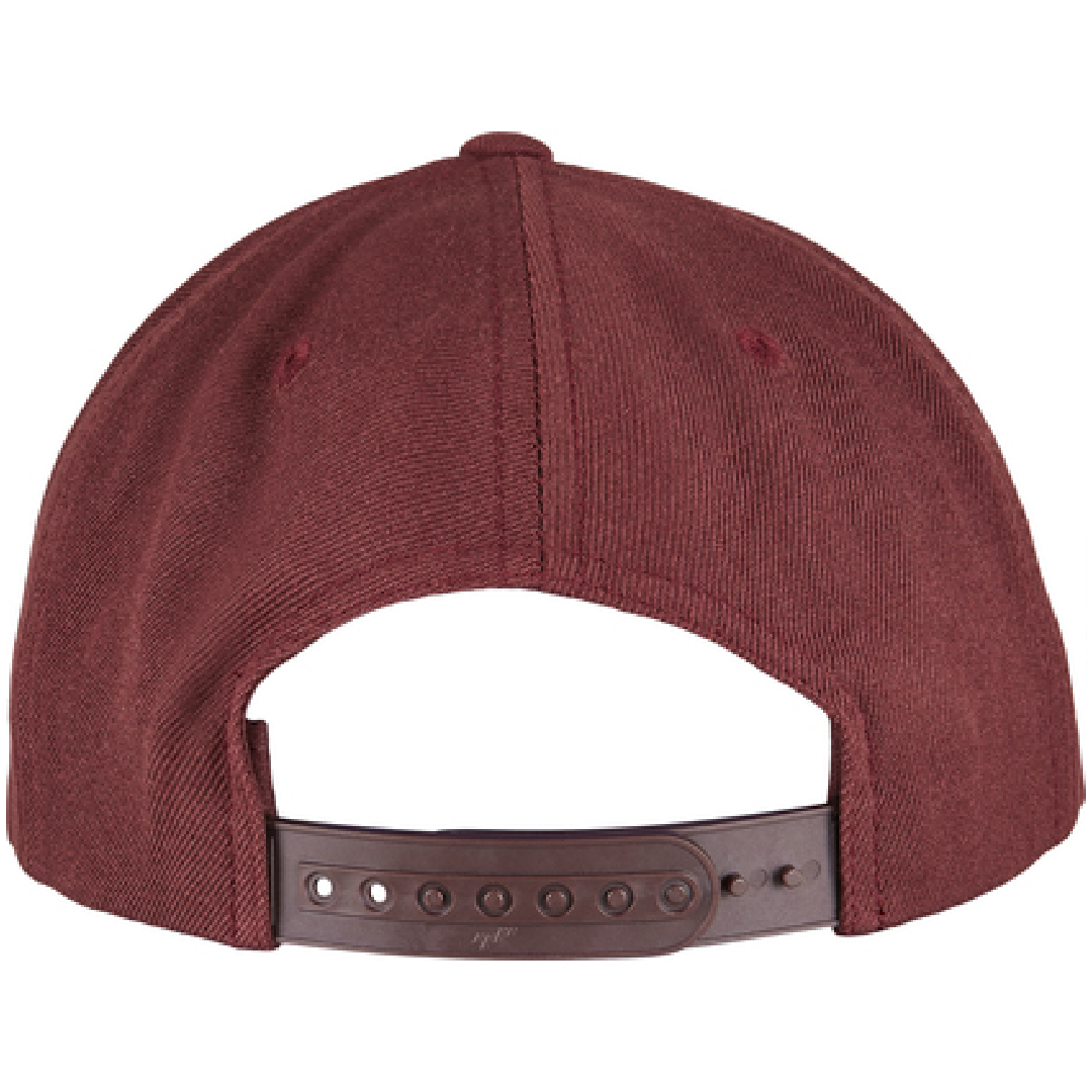 YP Classics 5-Panel Premium Curved Visor Snapback Cap