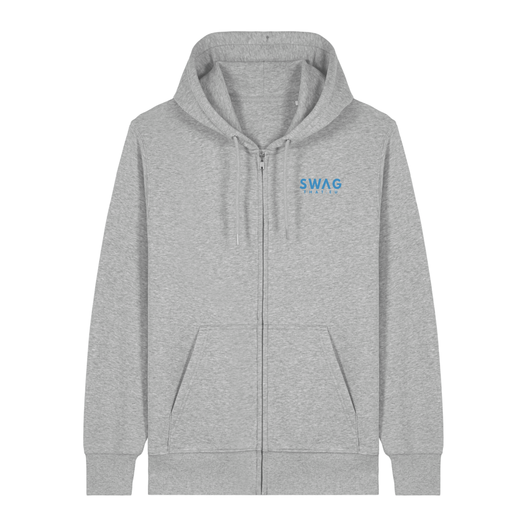 Connector 2.0 - The Iconic Mid-Light Unisex Medium Fit Zip-Thru Hoodie Sweatshirt
