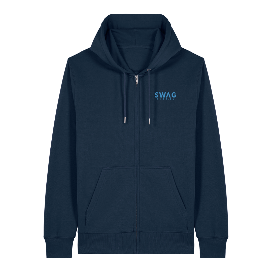 Connector 2.0 - The Iconic Mid-Light Unisex Medium Fit Zip-Thru Hoodie Sweatshirt