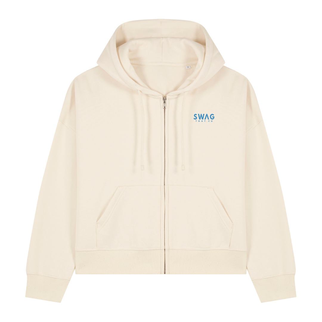 Stella Ida - The Women's Zip Thru Hoodie Sweatshirt
