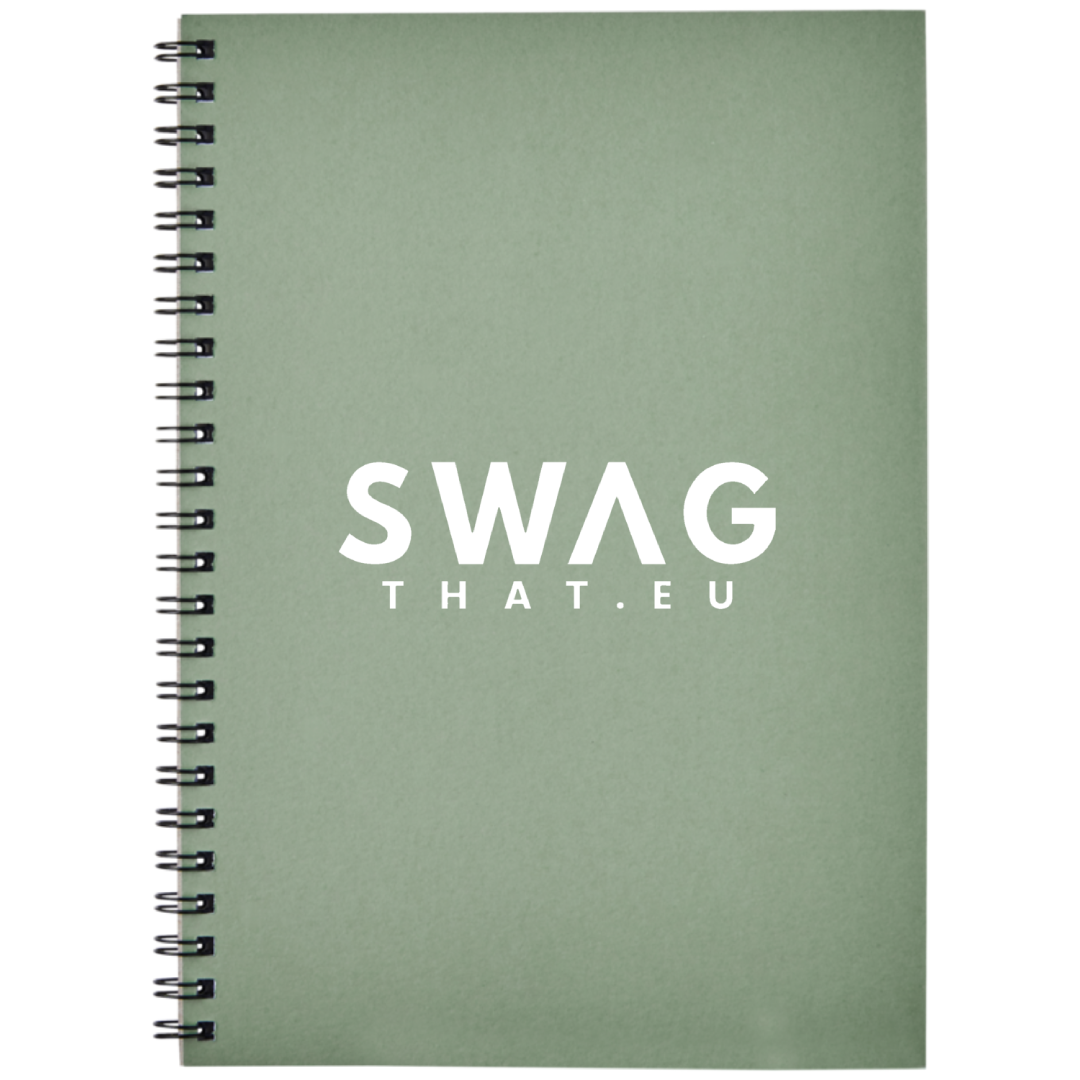 Desk-Mate® A5 colour spiral notebook