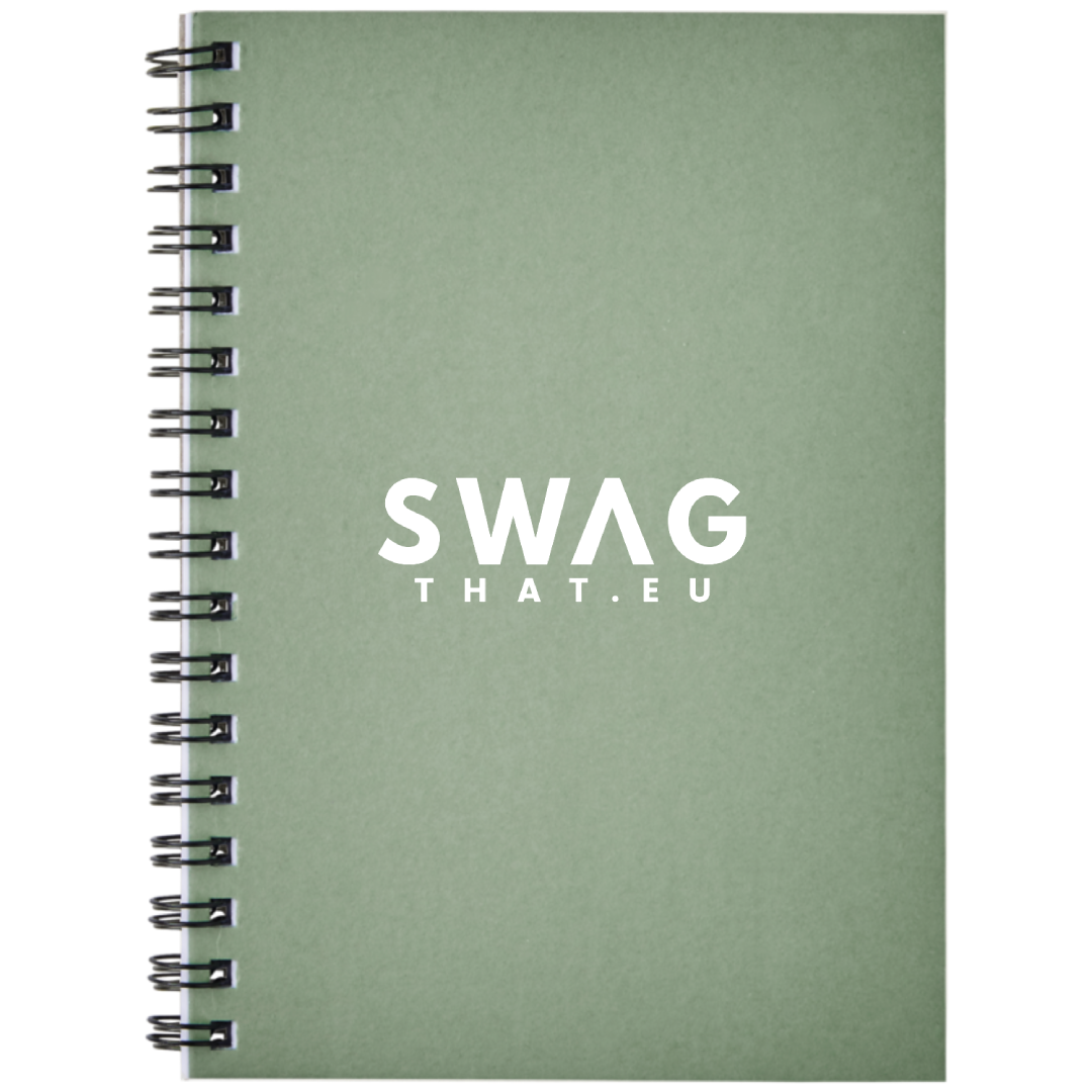 Desk-Mate® A6 colour spiral notebook