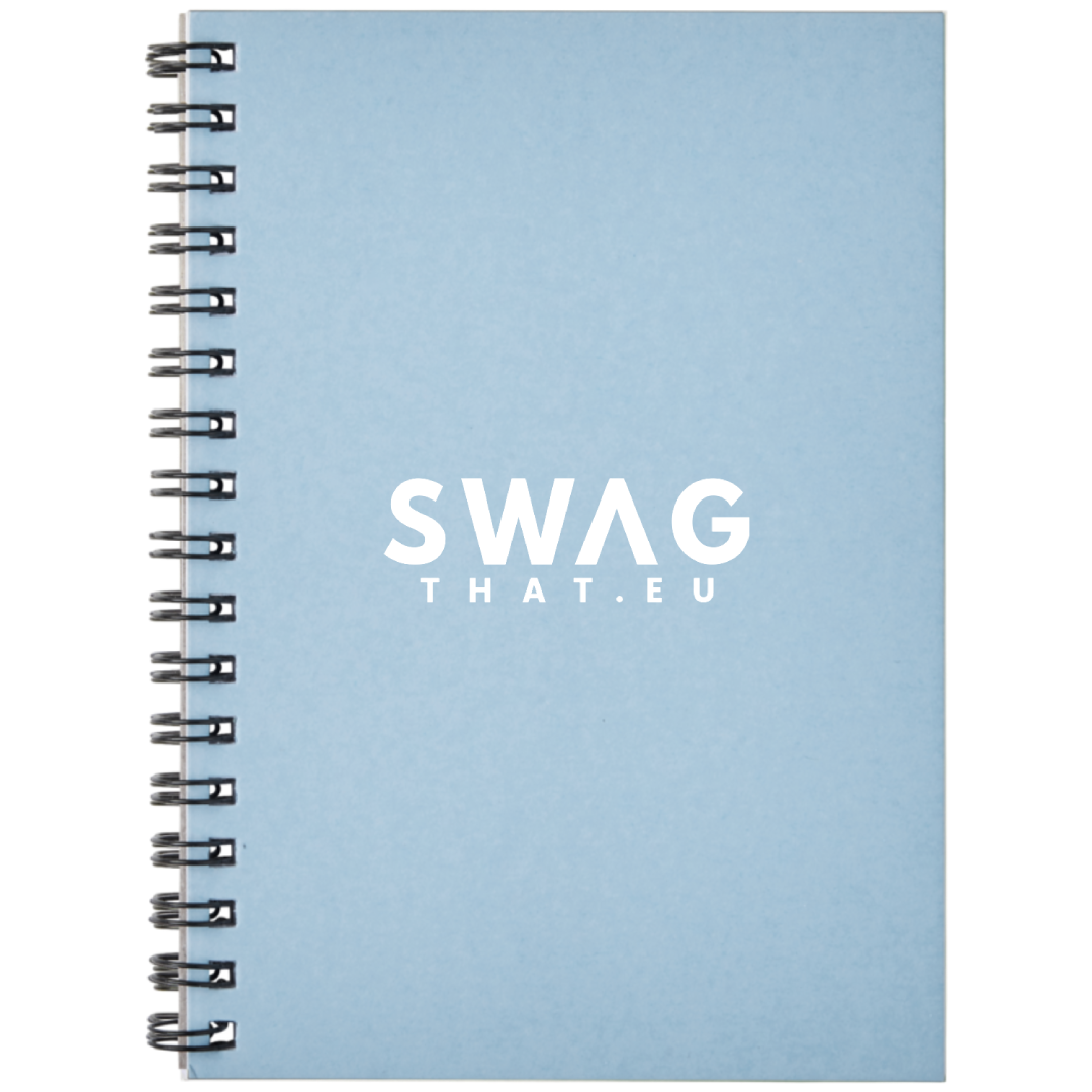 Desk-Mate® A6 colour spiral notebook
