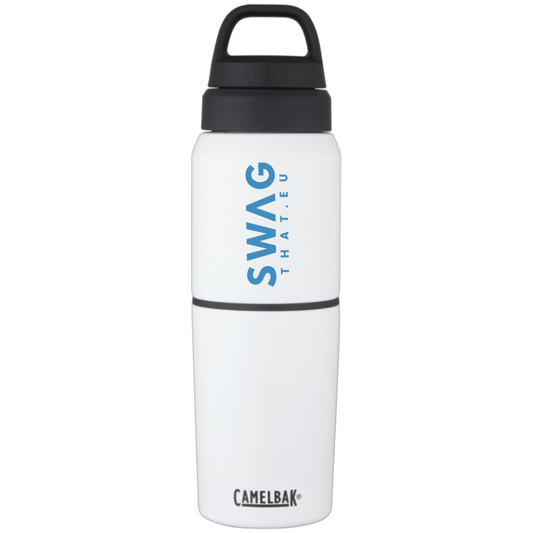 CamelBak® MultiBev vakuově izolovaná nerezová láhev o objemu 500 ml a kelímek o objemu 350 ml